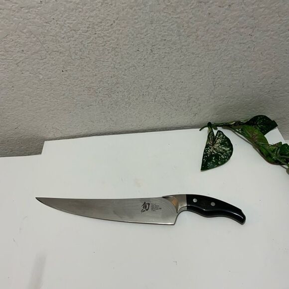 RARE KAI Shun Ken Onion 9” Slicing Knife DM0504 DM-0504 - Picture 7 of 10